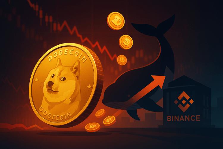 狗狗币暴跌18%，但巨鲸从币安提现了1.22亿DOGE