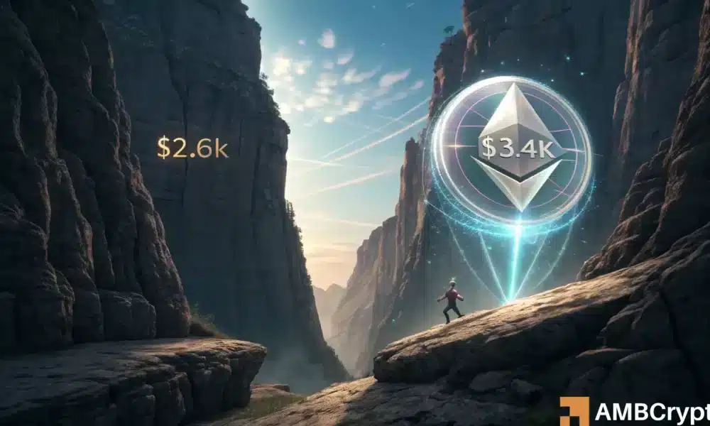 以太坊价格回弹分析：是否将迈向3600美元？